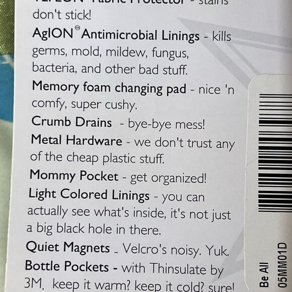 Ju Ju Be new with tags Be All messenger diaper bag Marvelous Mums, - Picture 6 of 16